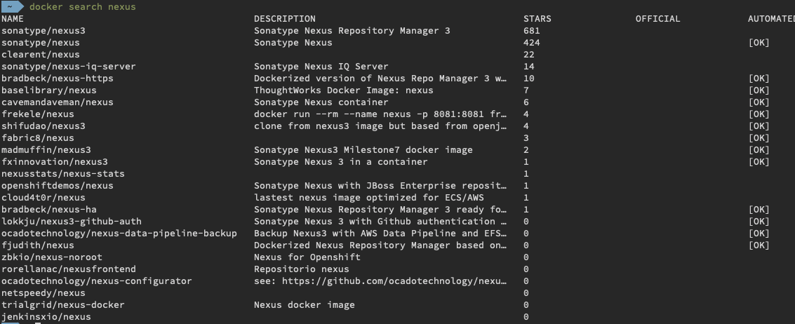 docker-nexus-search